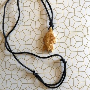 Carved Turtle Necklace